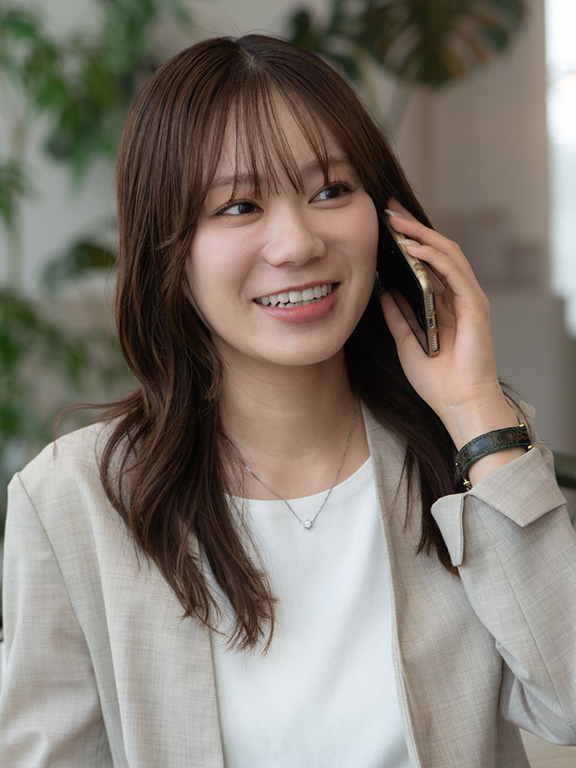 「働くひとのミカタ」を意識して誠実に対応するように心掛けています